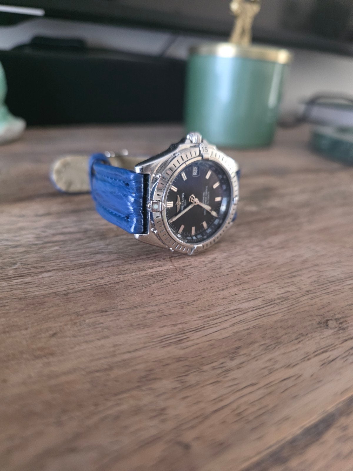 Breitling Windrider Wings automaat, Breitling, Polshorloge, Info@breitling.com, Leer