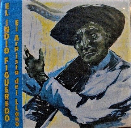 LP - EL INDIO FIGUEREDO - El Arpista Del Llano, Inclusief binnenhoes, 12 inch, Latijns-Amerikaans, Ophalen of Verzenden