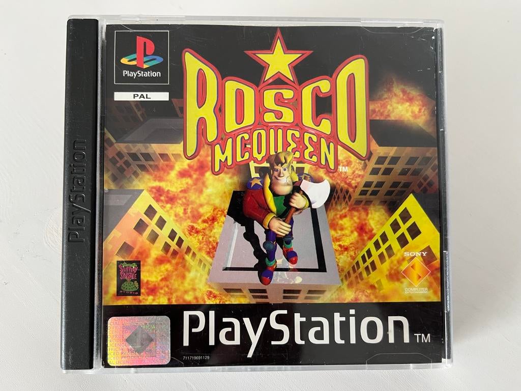 Rosco McQueen PlayStation 1 zeer netjes, Avontuur en Actie, Gebruikt, T, Ophalen of Verzenden