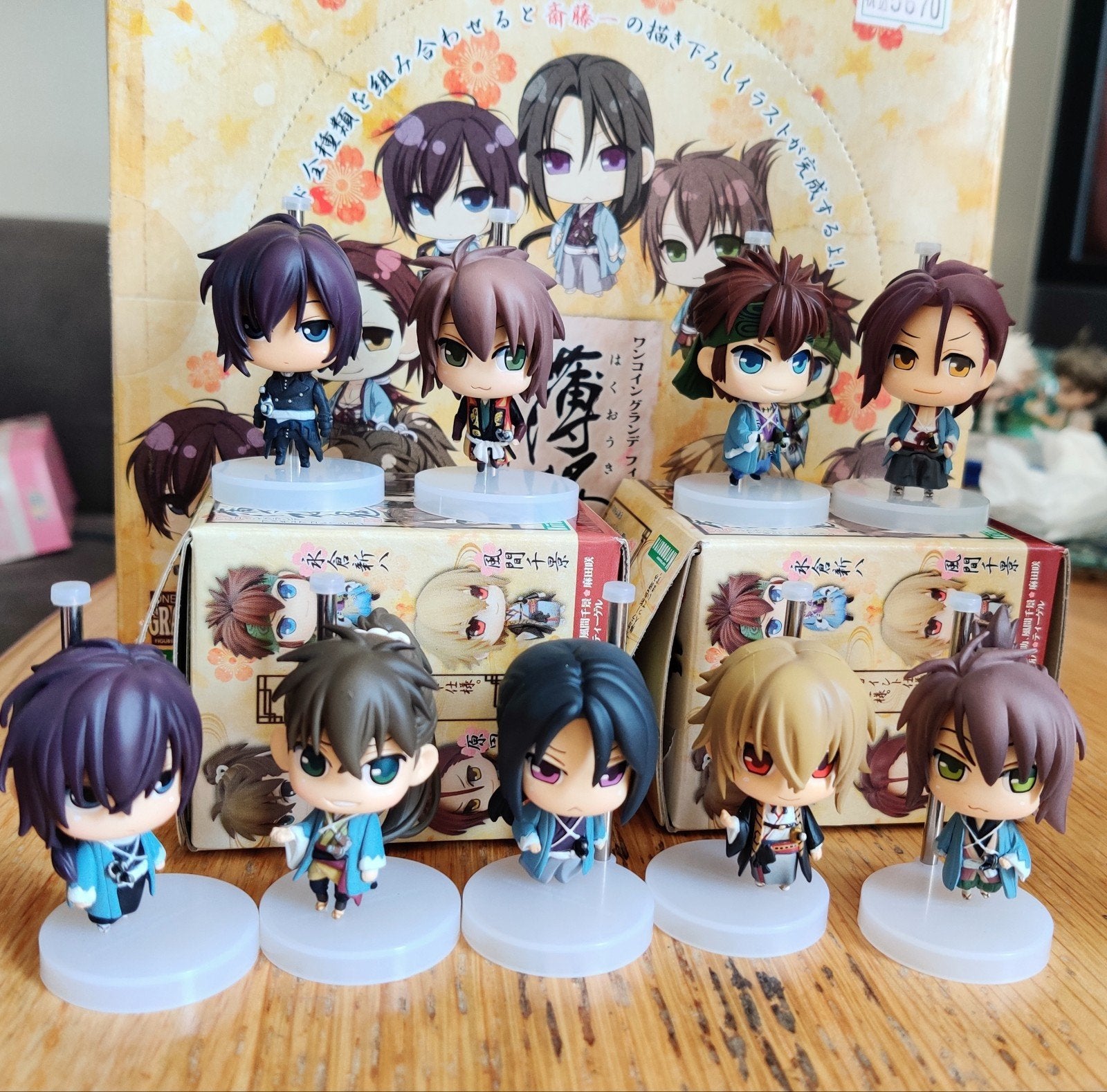 Hakuouki Shinsengumi One Coin Grande Collection anime figure, Ophalen of Verzenden, Zo goed als nieuw