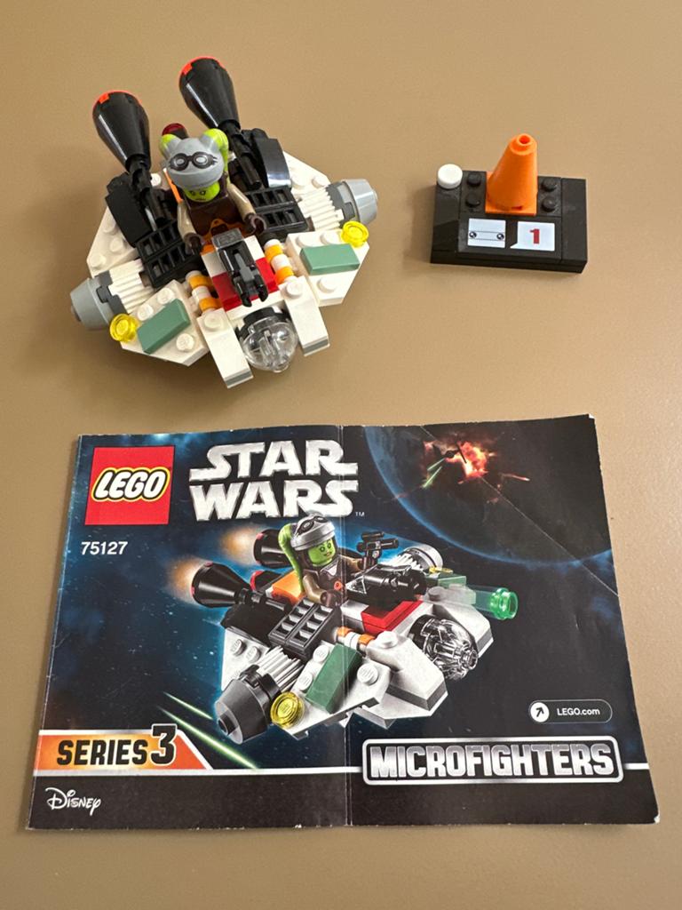 LEGO Star Wars 75127 The Ghost Microfighter met handleiding, Ophalen of Verzenden, Zo goed als nieuw, Overige merken