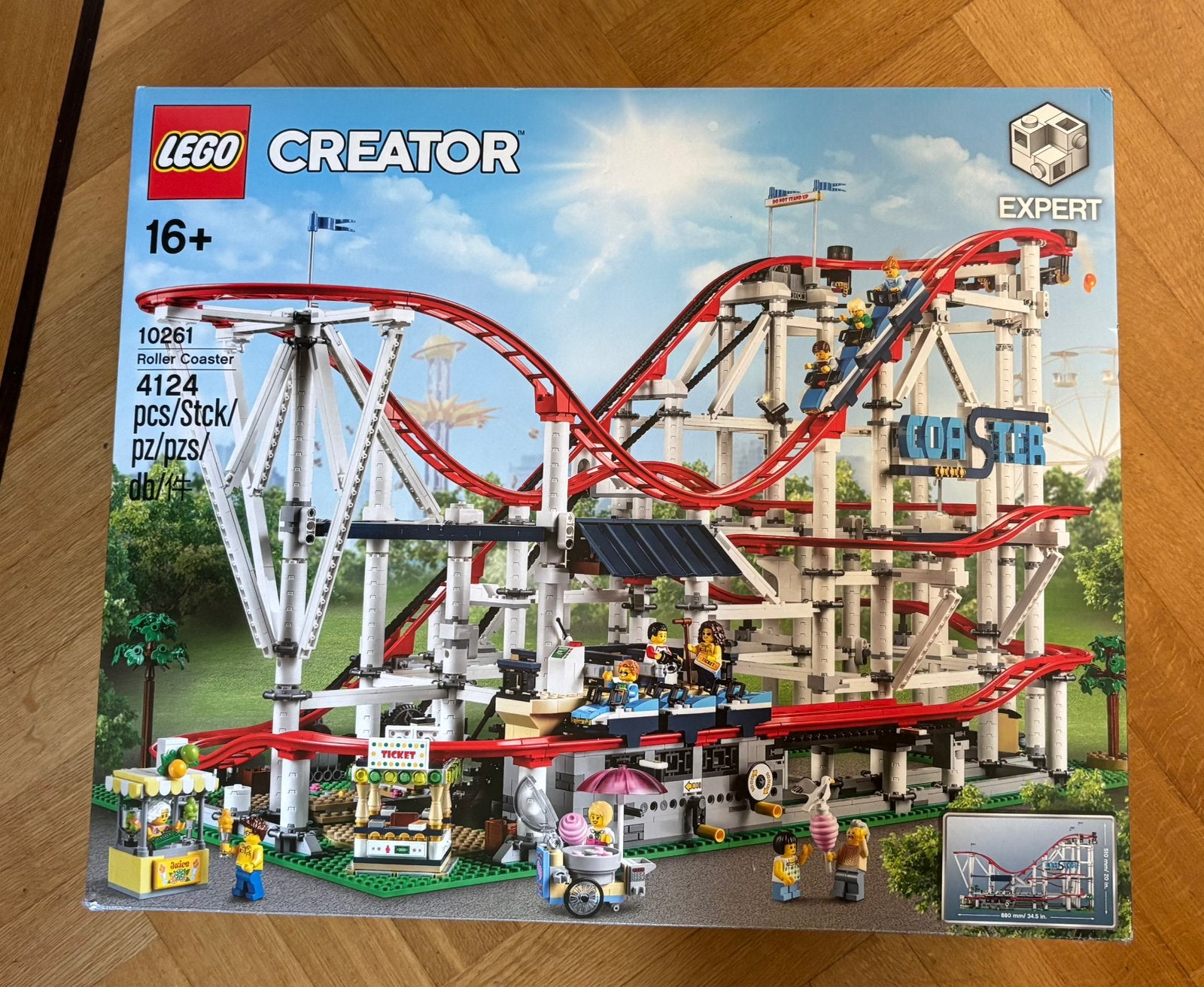 Lego 10261 Roller Coaster - Nieuw in gesealde doos MISB, Lego, Nieuw, Ophalen of Verzenden, Complete set