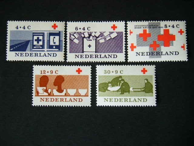 J.5 Nederland 1963 P.F., Postzegels en Munten, Verzenden, Na 1940, Postfris