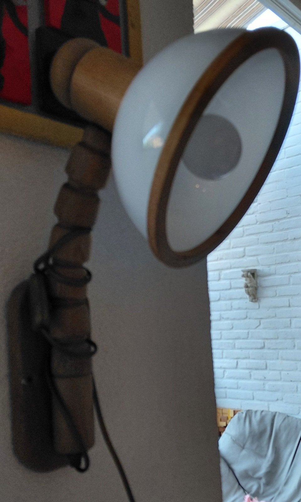 Vintage wandlamp mushroom  Steinhauer, Ophalen of Verzenden