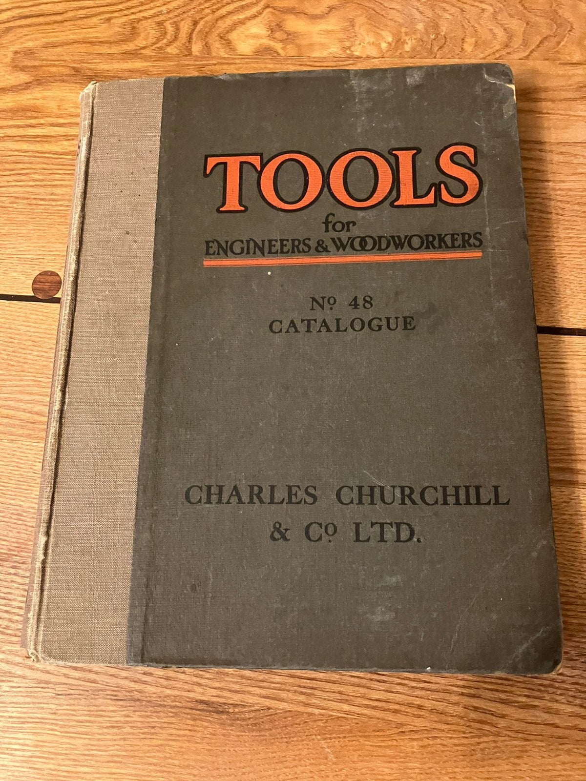 Tools for Engineers&WoodworkersNo.48 Catalogue-C.Churchill, Ophalen of Verzenden