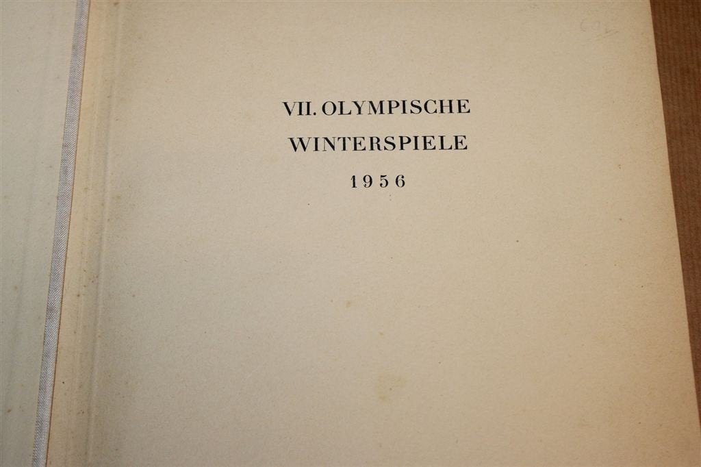 Olympische Winterspiele 1956 — Cortina, Compleet Album, Ophalen of Verzenden, Gelezen