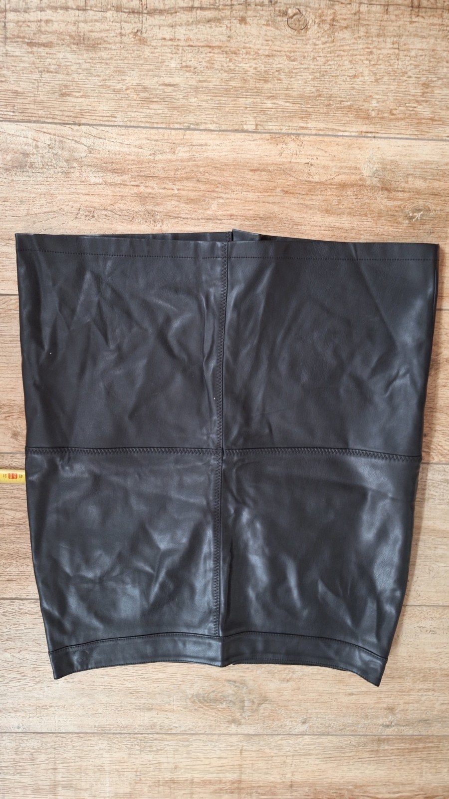Zwarte leren rok van Soyaconcept, maat 42, Kleding | Dames, Rokken, Soyaconcept, Zwart, Maat 42/44 (L), Ophalen of Verzenden