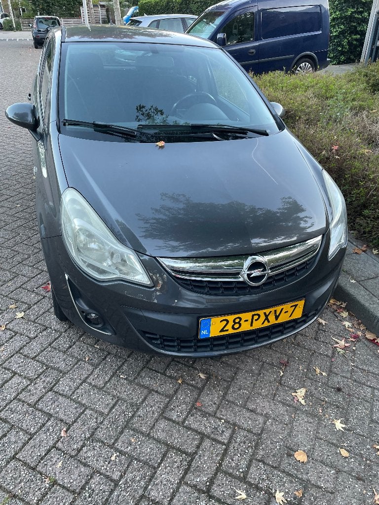 Opel Corsa 1.4 16V 5D 2011 Grijs, Auto's, 4 cilinders, 100 pk, 49 €/maand, Origineel Nederlands