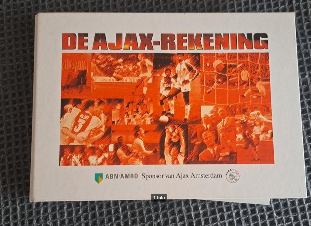 Ajax ABN AMRO map, Ophalen of Verzenden, Gebruikt, Ajax, Boek of Tijdschrift