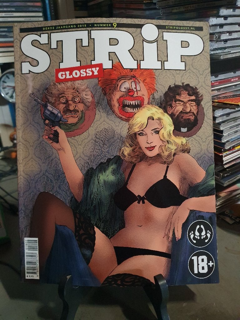 strip glossy nummer 9, Eén stripboek, Ophalen, Gelezen