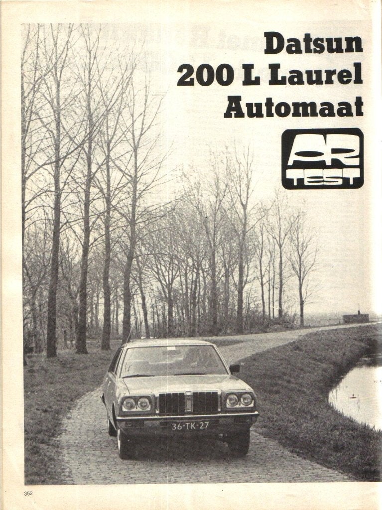 Autorevue test Datsun Laurel 1978, Ophalen of Verzenden, Gelezen, Overige merken