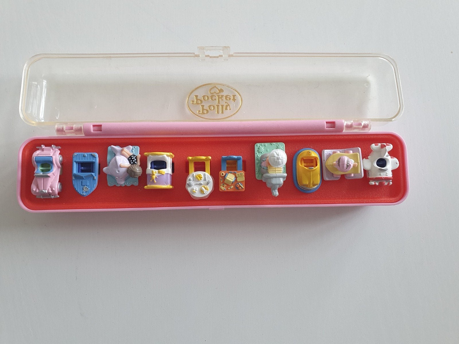 Polly Pocket Bluebird ringen set uit 1989, Ophalen of Verzenden