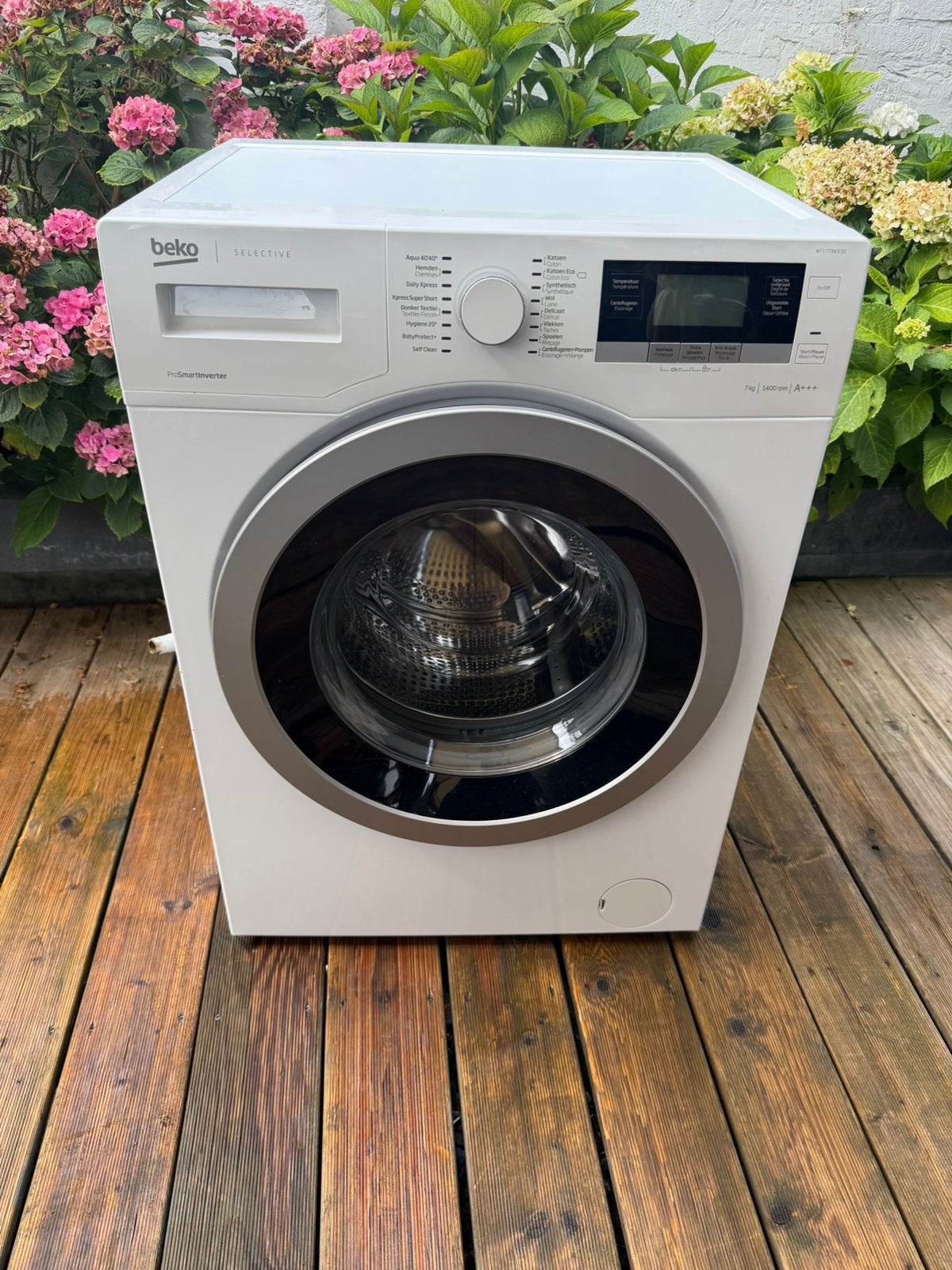 Beko wasmachine 7 kilo A+++, Witgoed en Apparatuur, Ophalen, Zo goed als nieuw, 85 tot 90 cm, 1200 tot 1600 toeren