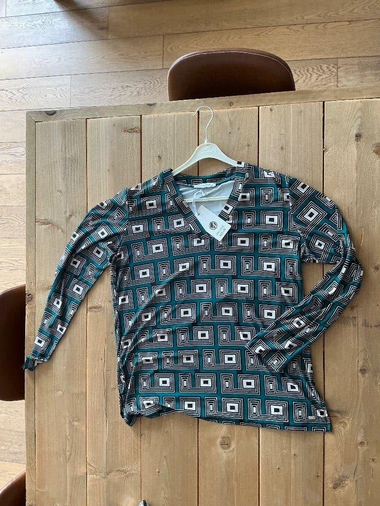 ANGELLE MILAN Blouse, Ophalen of Verzenden, Nieuw, Maat 46/48 (XL) of groter, Groen