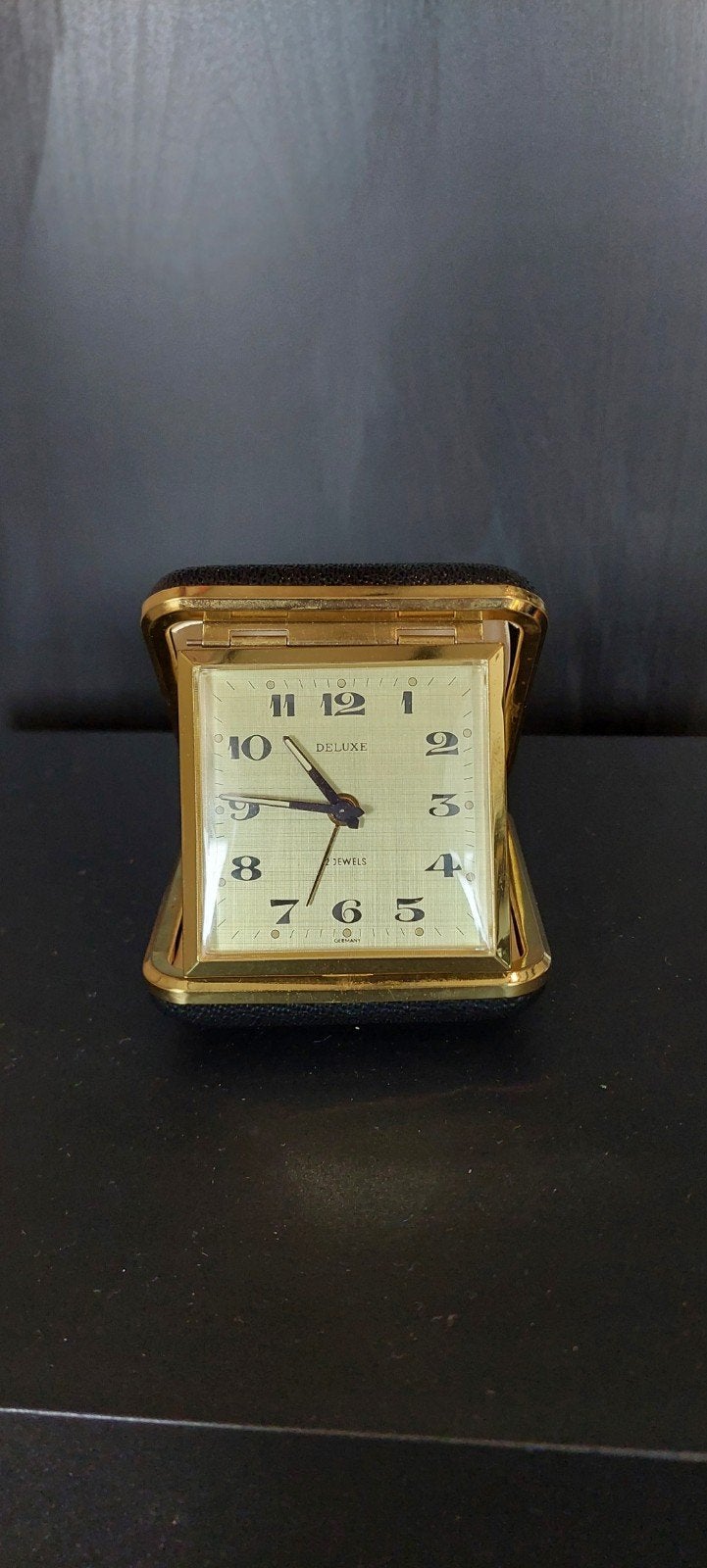 Prachtige Vintage Deluxe Reiswekker – 2 Jewels, Ophalen of Verzenden