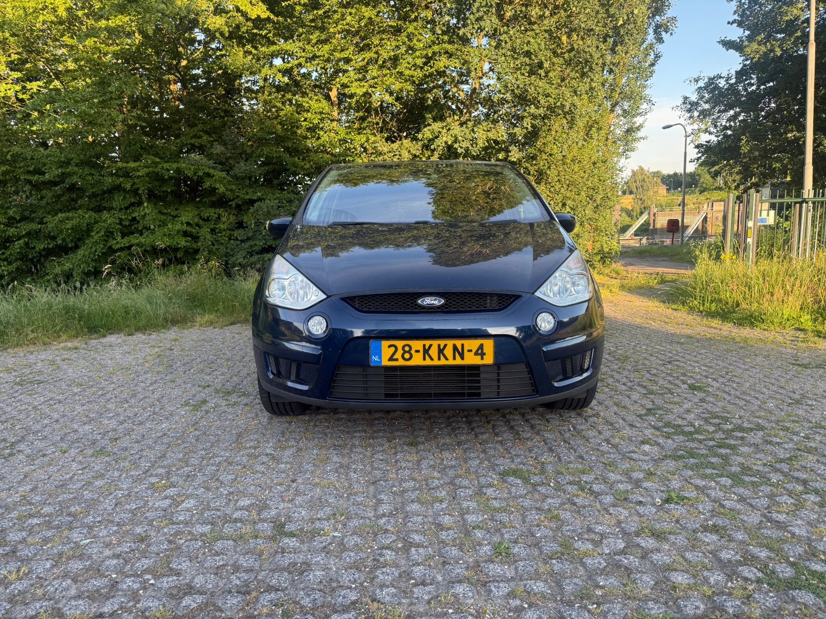 Ford S-Max 2.0 NIEUWE APK TOT 26/7/2027, Auto's, Ford, Bedrijf, S-Max, Benzine, C, MPV, Handgeschakeld, Origineel Nederlands, Blauw