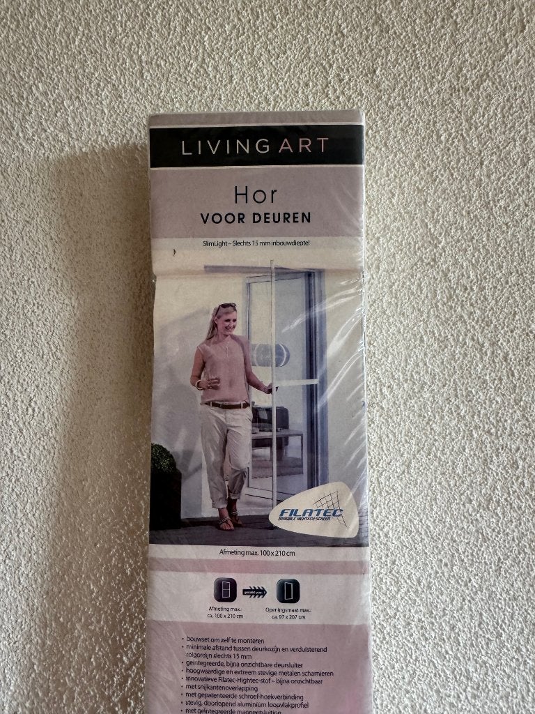 Hor voor deuren - aluminium hordeur - vliegendeur - hor deur, Doe-het-zelf en Verbouw, Deuren en Horren, 80 tot 100 cm, Hordeur