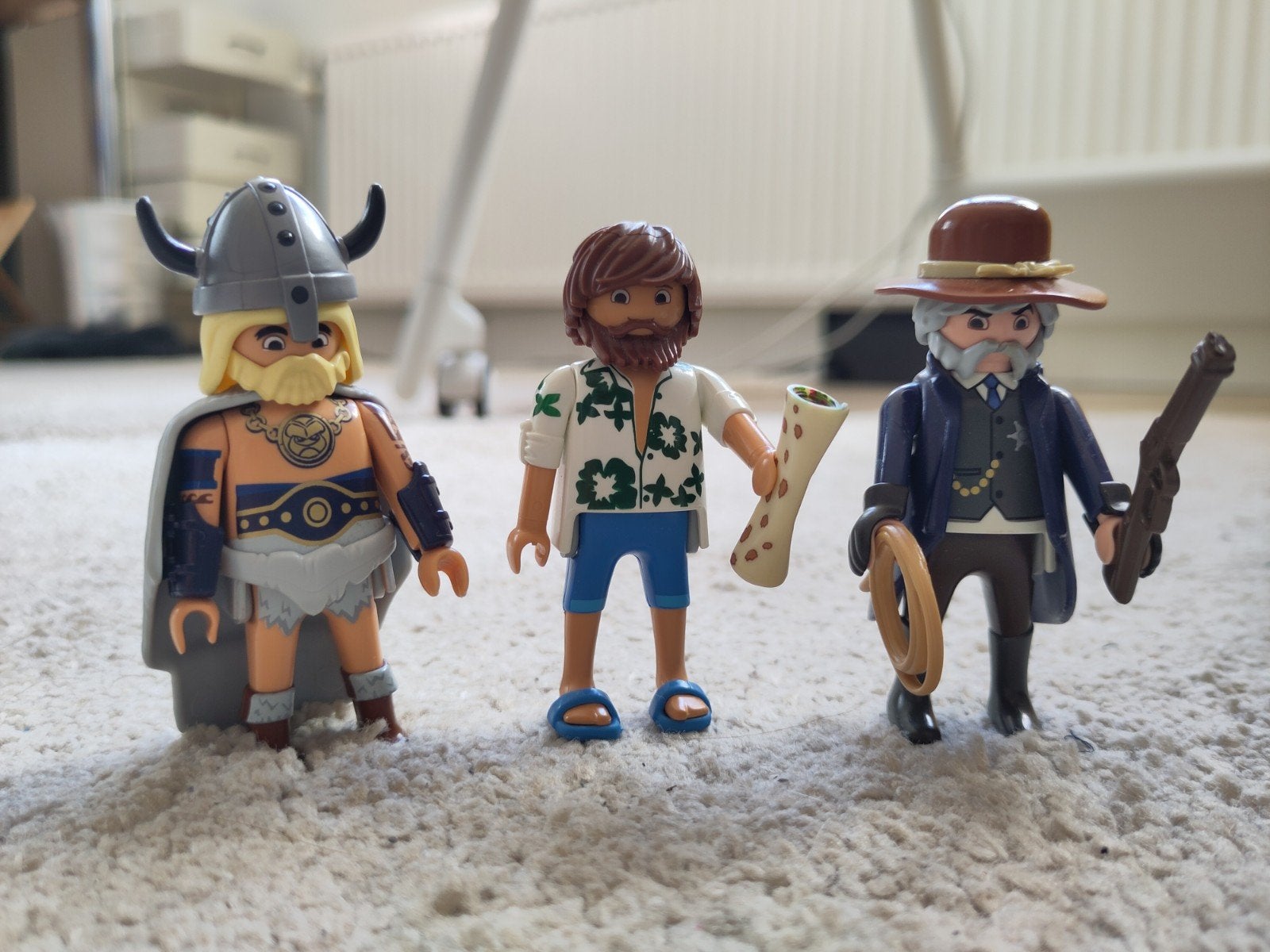 Playmobil Figuren uit de film: Viking, Avonturier, Cowboy, Ophalen of Verzenden, Zo goed als nieuw, Losse onderdelen, Figuren