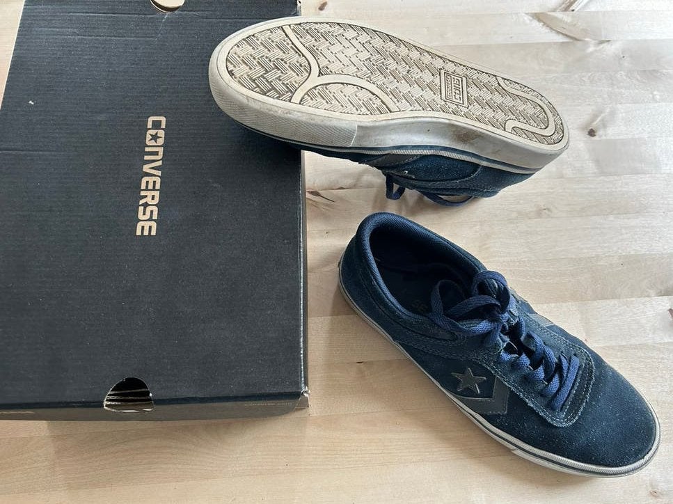 Converse All Star sneakers - Maat 41 - Donkerblauw, Blauw, Ophalen of Verzenden, Sneakers of Gympen, Gedragen