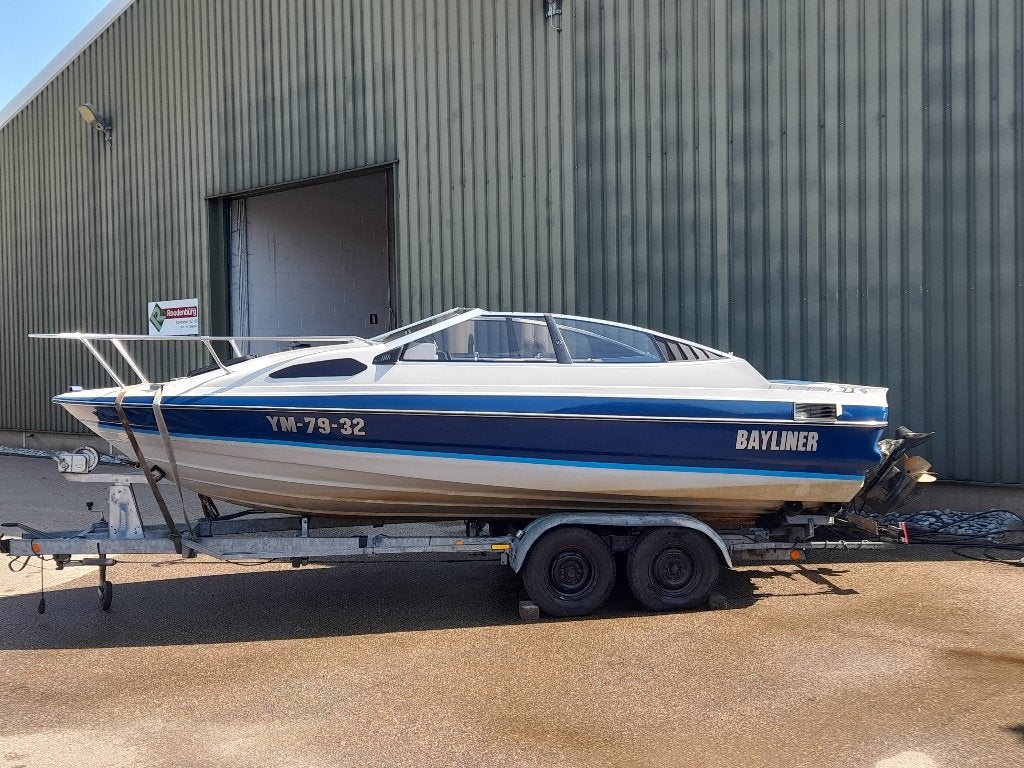 speedboot Bayliner, Ophalen, Gebruikt