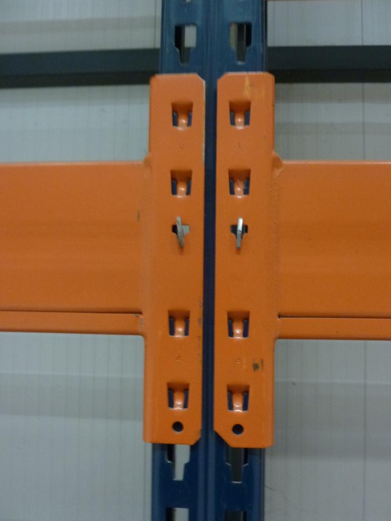 Nette Mecalux palletstelling / stelling + liggers 360cm lang, Handelsonderneming Hendriksen, Ophalen of Verzenden, Zo goed als nieuw