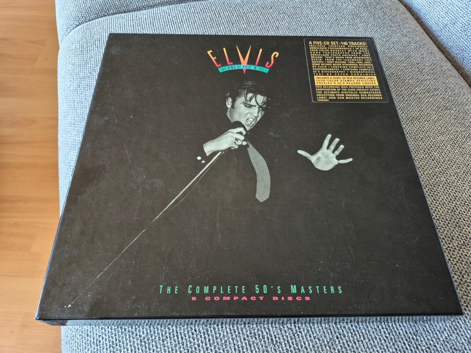Elvis Presley CD Box The King of rock 'n Roll, Ophalen of Verzenden, Zo goed als nieuw