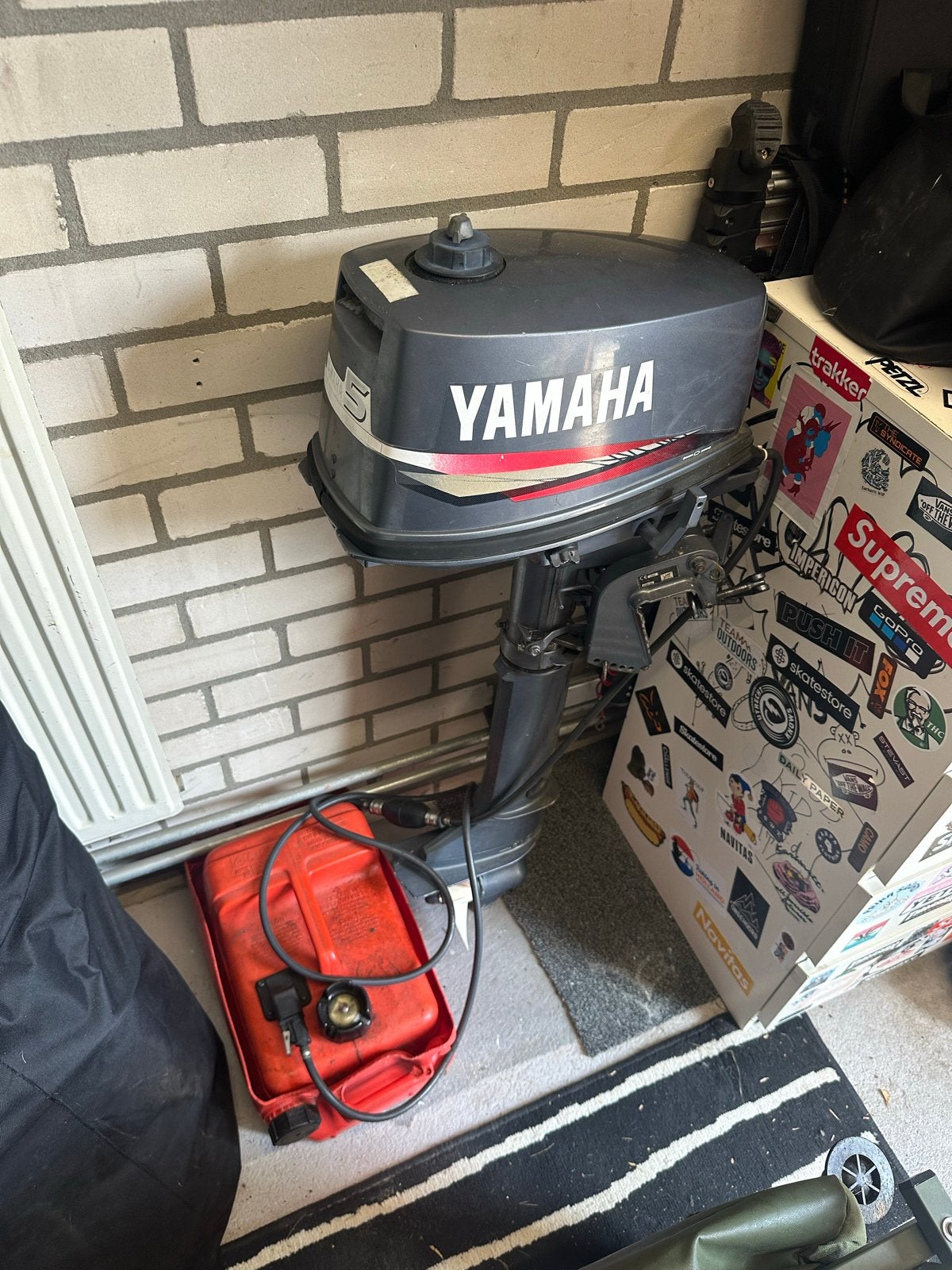 Yamaha 5pk 2-takt buitenboordmotor, Watersport en Boten, Ophalen of Verzenden, Gebruikt