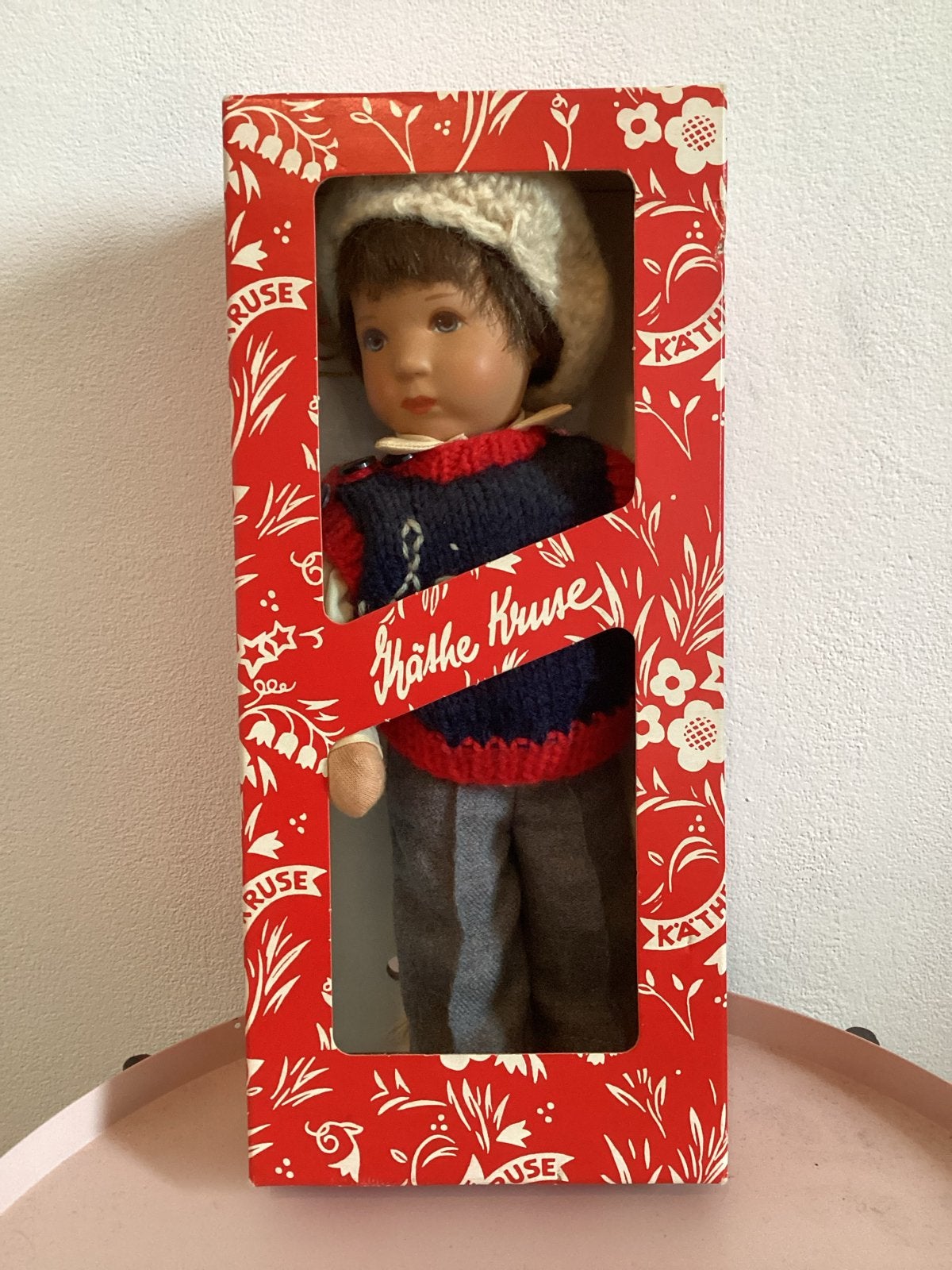 Käthe Kruse Fides in originele doos, Verzenden, Zo goed als nieuw, Pop