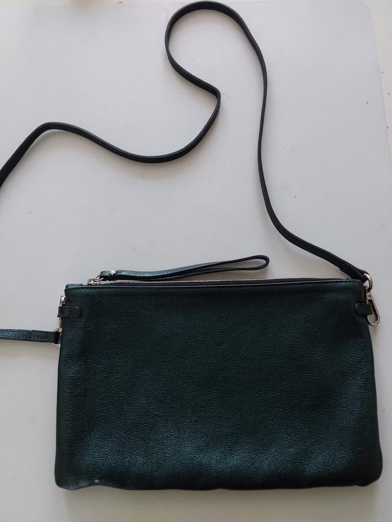 Schoudertasje / Clutch donkergroen 🆕️, Ophalen, Nieuw, Groen, Overige merken
