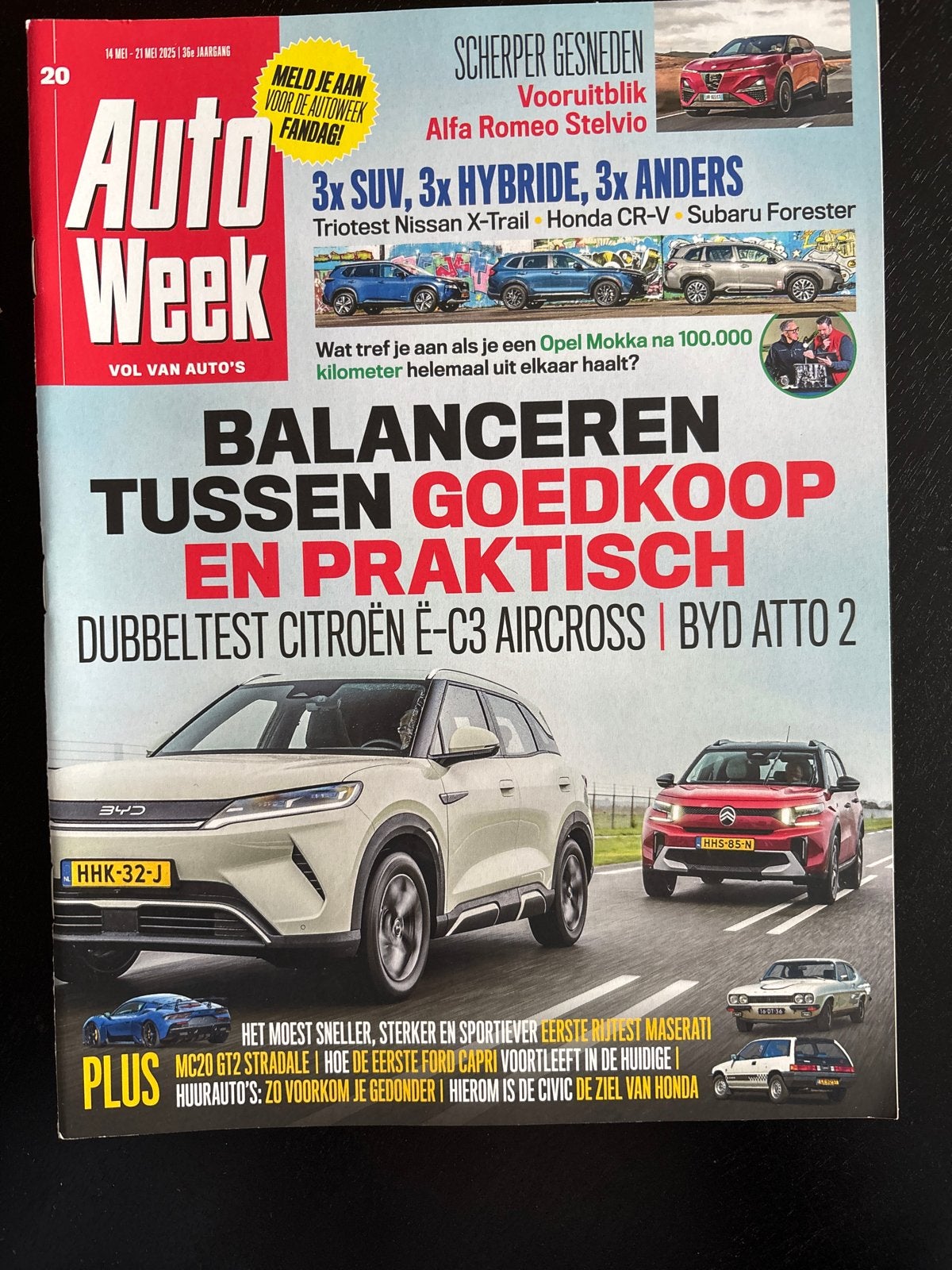 AutoWeek Magazine - 14-21 Mei 2025 - SUV, Hybride & Meer, Ophalen of Verzenden, Nieuw, Overige typen