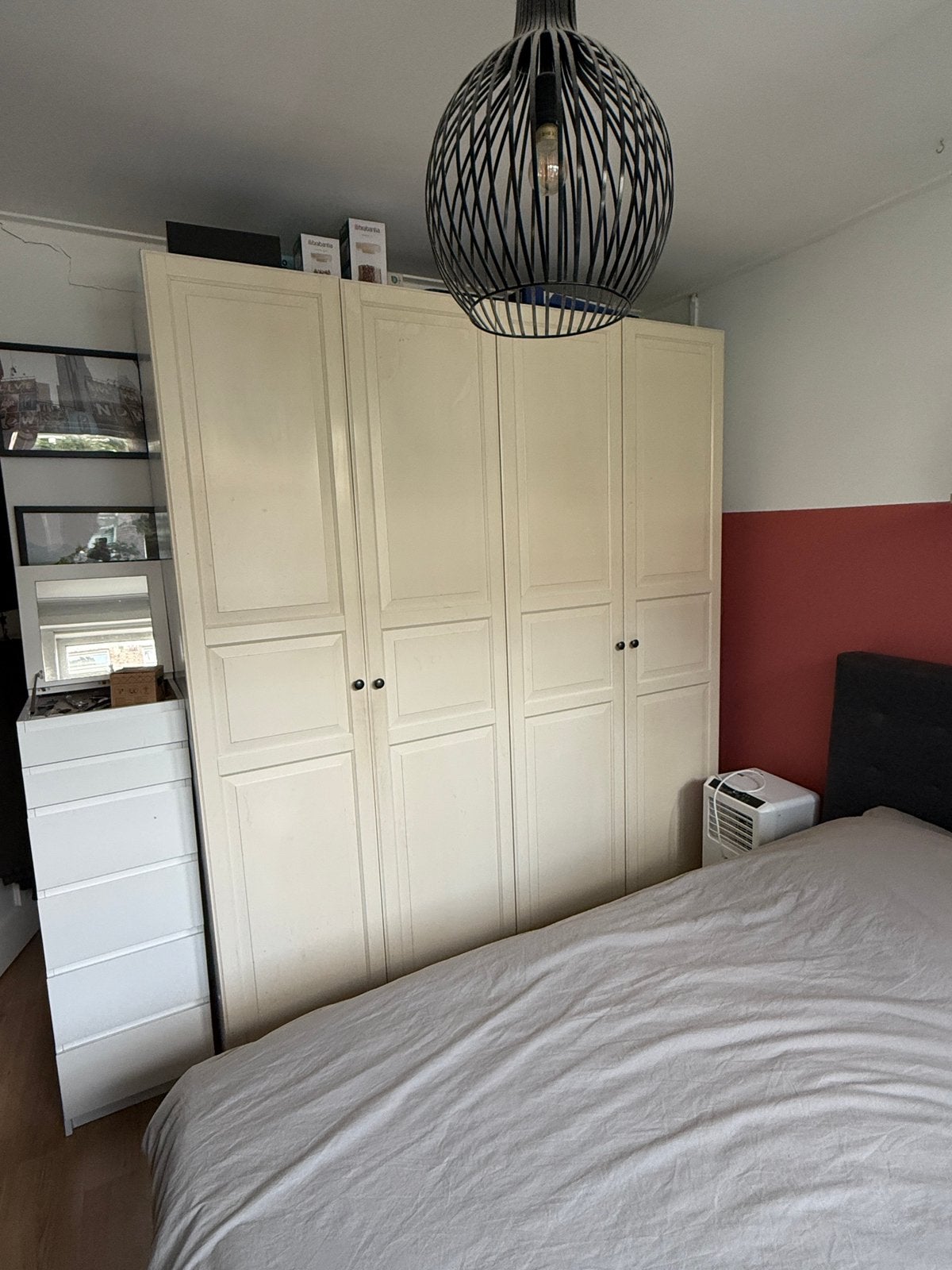 Ikea pax kast - 200 x 60 - nette staat, Ophalen, Zo goed als nieuw, Tweepersoons