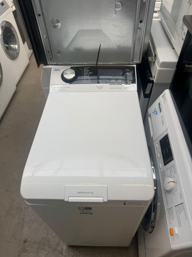 AEG Bovenlader schoon garantie bezorging, Witgoed en Apparatuur, Wasmachines, 1200 tot 1600 toeren, 4 tot 6 kg, Bovenlader, Ophalen of Verzenden