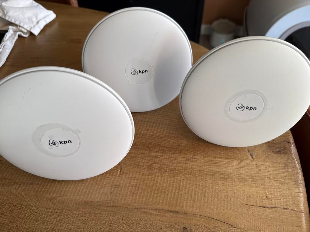 KPN SuperWifi Punten (3 stuks) - Optimale WiFi Dekking, Ophalen of Verzenden, Gebruikt