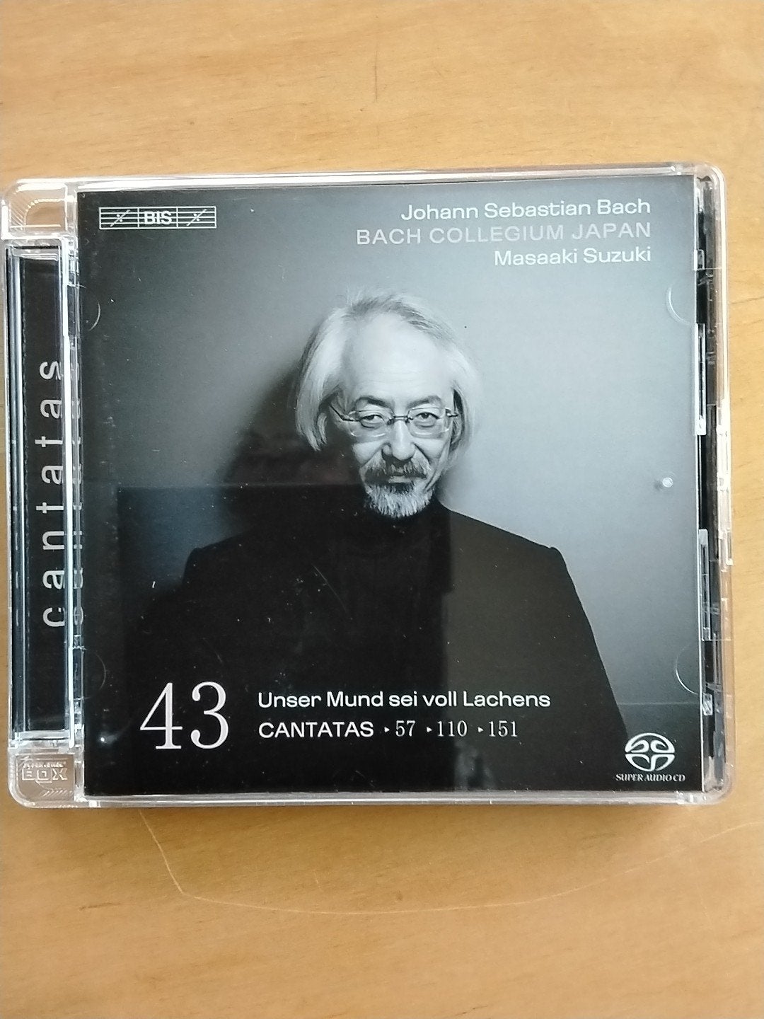 J.S. Bach Cantates 43 - Masaaki Suzuki - BIS Super Audio CD, Ophalen of Verzenden, Zo goed als nieuw, Inclusief doosje, Barok