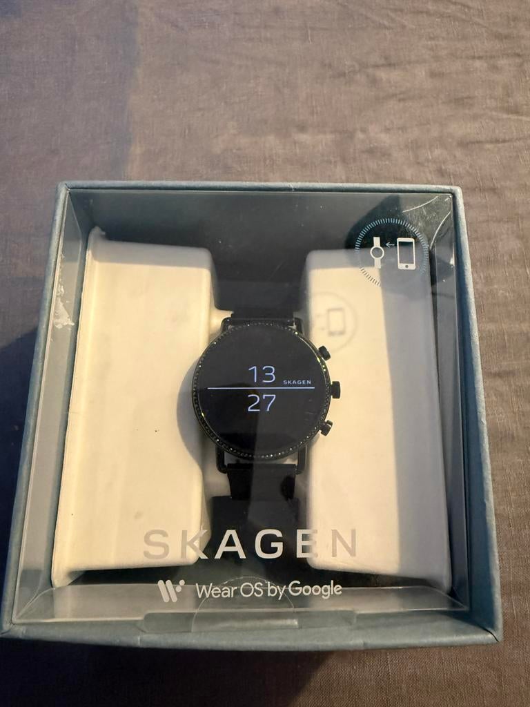 Skagen Falster 2, Ophalen of Verzenden, Zo goed als nieuw, Zwart, Android