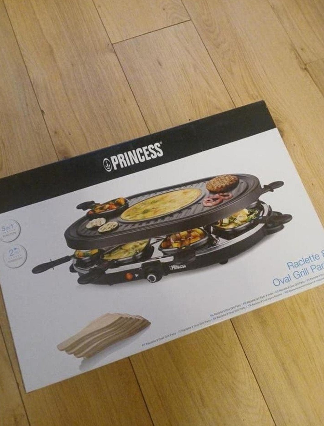 Princess Raclette & Oval Grill Party, Ophalen