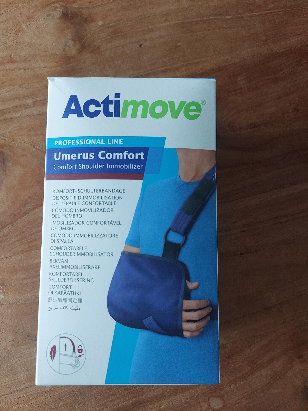Actimove shoulder immobilizer maat S, Ophalen of Verzenden, Zo goed als nieuw