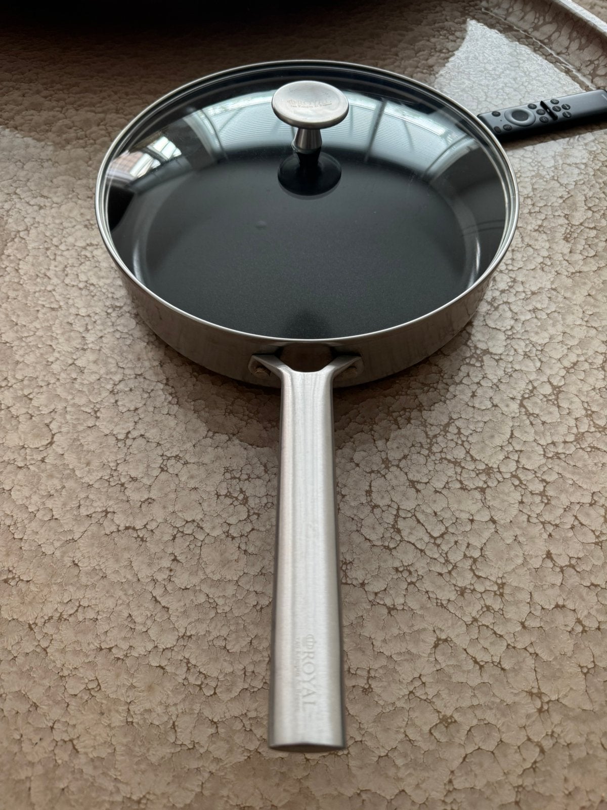 Royal van Kempen & begeer 28 cm koekenpan, Ophalen of Verzenden, Gebruikt
