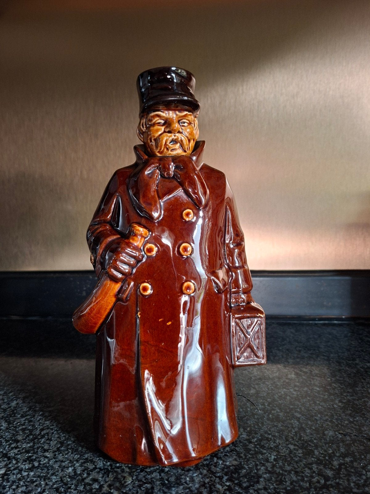 Mr. Pickwick whiskykaraf keramiek jaren 50/60, Ophalen of Verzenden