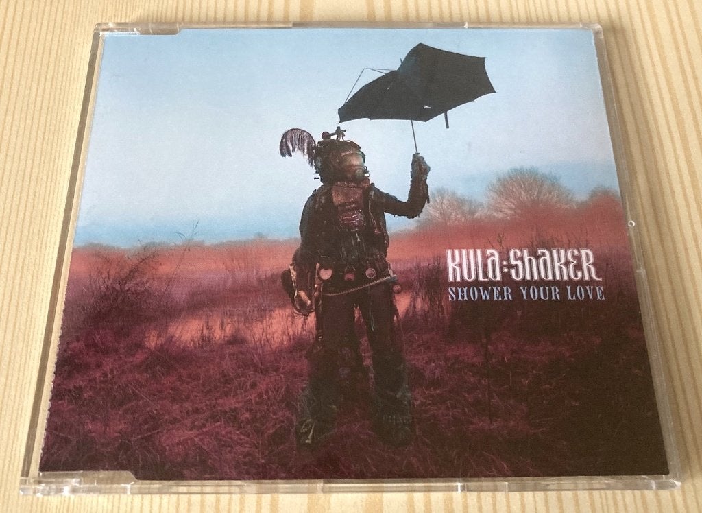 CD Single Kula Shaker - Shower Your Love (3 Tracks), Ophalen, Zo goed als nieuw, Rock en Metal
