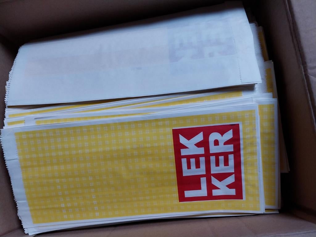 snackzakken, Ophalen of Verzenden