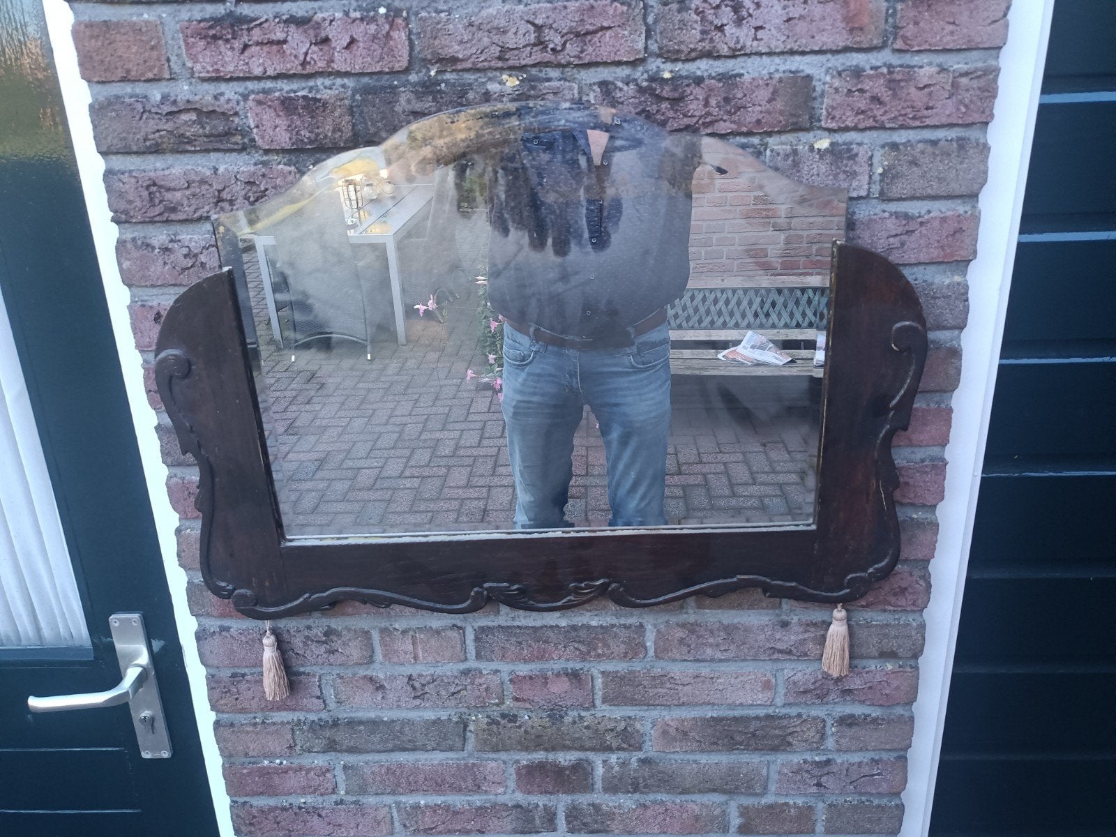 brocante spiegel, Ophalen, Minder dan 80 cm, Minder dan 80 cm