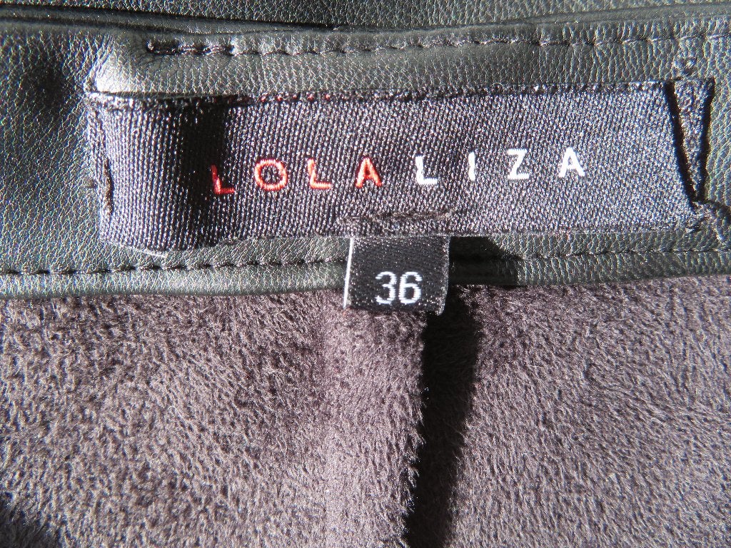 Nieuw Leuke Lola Liza rok mt 36 Lederlook (lijkt echt leer), Kleding | Dames, Rokken, Zwart, Nieuw, Ophalen of Verzenden, Knielengte