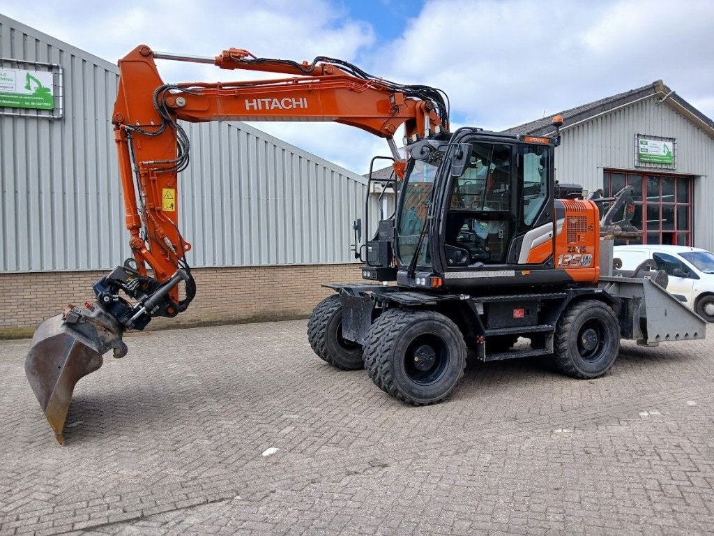 Hitachi ZX135W-7  2023, Ophalen of Verzenden, Graafmachine