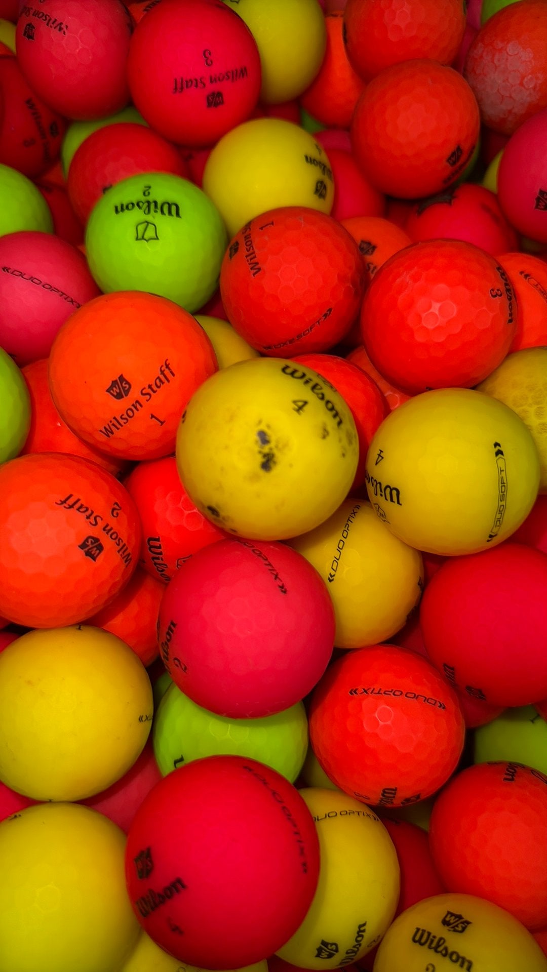 Matte wilson statf duo soft golfballen 50 stuks, Ophalen of Verzenden, Zo goed als nieuw, Bal(len)