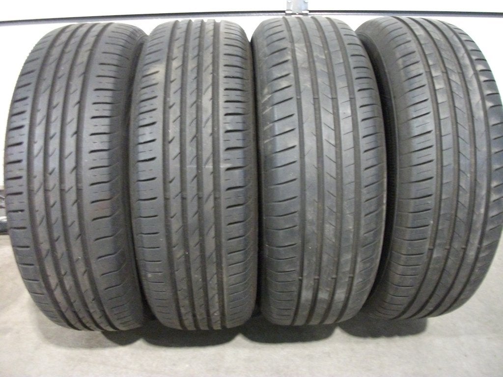 4 x 215/65 16" vredestein/nexen zomerbanden 4 x 5.5/6mm!, Ophalen, 16 inch, Banden en Velgen, Nvt