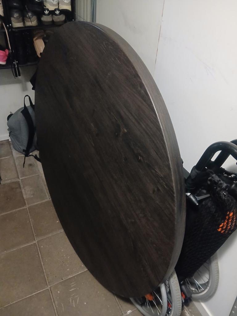 Rond tafelblad, gratis, Huis en Inrichting, Tafels | Eettafels, Modern minimalistisch, Gebruikt, Rond, Ophalen of Verzenden