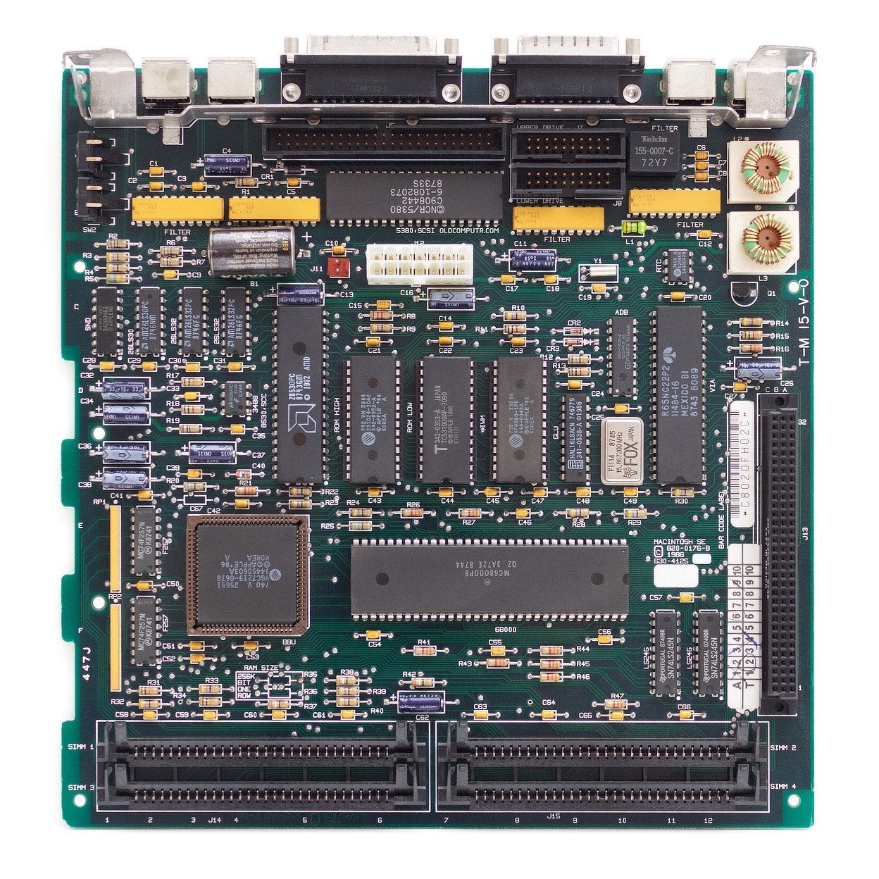 gezocht moederbord macintosh se, Ophalen