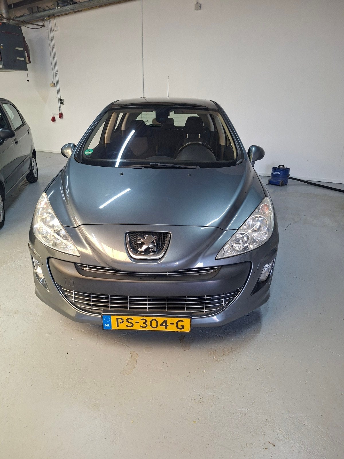 Peugeot 308 1.6 VTI 16V 5-DRS 2008 Grijs, Auto's, Voorwielaandrijving, 4 cilinders, 1650 kg, Bedrijf