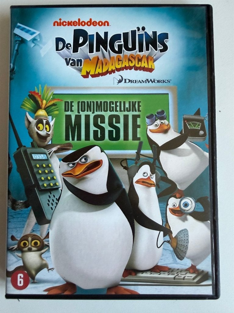 De Pinguïns Van Madagascar - De (On)mogelijke Missie DVD | A, Alle leeftijden, Ophalen of Verzenden, Zo goed als nieuw, Amerikaans